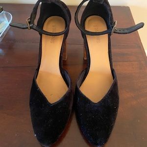 Soludos Collette velvet heel